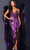 Jovani 43131 - Asymmetrical Ruffle Sheath Prom Gown Prom Dresses