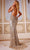 Jovani 43623 - Plunging Sequined Prom Dress Prom Dresses