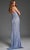 Jovani 43753 - Asymmetric Neck Beaded Lace Prom Gown Prom Dresses