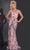 Jovani 44033 - 3D Floral Spaghetti Strap Prom Gown Special Occasion Dress