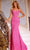 Jovani 44264 - Glitter V-Neck Prom Dress Prom Dresses 00 / Fuchsia