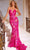 Jovani 44340 - Floral Sequin Prom Dress Prom Dresses 00 / Pink