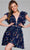 Jovani 50069 - Plunging Neckline Ruffled Cocktail Dress Cocktail Dresses