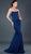 Jovani 5470SC - Bead Embellished Mermaid Prom Gown Evening Dresses 16 / Blush