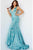 Jovani - 59762 Low V-Neck Sequin Evening Gown Prom Dresses