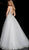 Jovani 65379SC - Plunging Crystal Embellished Ballgown Ball Gowns 6 / Lilac