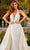 Jovani Bridal JB07451 - Halter Bridal Gown with Overskirt Bridal Dresses