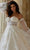 Jovani Bridal JB220004 - Floral Lace Corset Bridal Gown Bridal Dresses