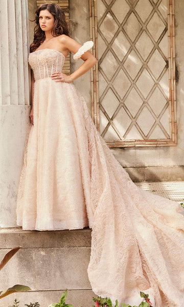 Rachel Allan RB3154 Corset Bodice Strapless Sweetheart Wedding Dress