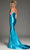 Jovani D5008 - Halter Satin Prom Dress Prom Dresses