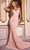 Jovani D5009 - Plunging Sweetheart Mermaid Prom Gown Prom Dresses 00 / Peach