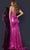 Jovani D5015 - Lace-Up Back Spaghetti Straps Prom Gown Special Occasion Dress