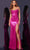 Jovani D5015 - Lace-Up Back Spaghetti Straps Prom Gown Special Occasion Dress