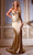 Jovani D5024 - Satin Bustier Prom Dress Prom Dresses 00 / Gold