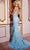 Jovani D5028 - Floral Embellished Halter Prom Gown Prom Dresses