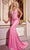 Jovani D5046 - Floral Basque Prom Dress Special Occasion Dress