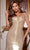 Jovani D5067 - Ruched Metallic Prom Dress Prom Dresses