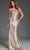 Jovani D5100 - Mermaid Rhinestone Embellished Prom Gown Special Occasion Dress