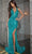 Jovani D5303 - Plunging Halter Allover Sequin Prom Gown Special Occasion Dress