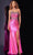 Jovani D5504 - Rhinestone Ornate Asymmetric Neck Prom Gown Special Occasion Dress