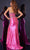 Jovani D5504 - Rhinestone Ornate Asymmetric Neck Prom Gown Special Occasion Dress