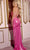 Jovani D5809 - Scoop Sheath Prom Gown with Slit Special Occasion Dress