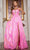 Jovani D6028 - Pleated Metallic Sweetheart Prom Gown Special Occasion Dress