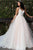 Jovani JB05353 - Plunging Tulle Bridal Gown Special Occasion Dress