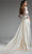 Jovani JB07376 - Overskirt Sheath Bridal Gown Bridal Dresses