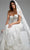 Jovani JB07583 - Sweetheart Floral Appliqued Bridal Gown Bridal Dresses