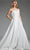 Jovani JB40599 - Strapless Pleated A-Line Bridal Gown Bridal Dresses