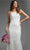 Jovani JB40608 - Allover Beaded Asymmetric Bridal Gown Bridal Dresses