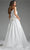 Jovani JB40784 - Corset Bodice Straight-Across Bridal Gown Bridal Dresses