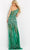 Jovani - One Shoulder Illusion Prom Dress 07948SC - 1 pc Coral In Size 4 Available Prom Dresses 4 / Coral