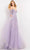 Jovani - Plunging Sweetheart Evening Gown 04632SC - 1 pc Purple In Size 18 Available Winter Formals and Balls 18 / Purple