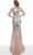 Jovani - Sweetheart Cut Glass Evening Dress 02500SC - 1 pc Nude in Size 00 Available Prom Dresses 00 / Nude