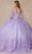 Juliet Dresses 1442 - V-Neck Butterfly Appliqued Quinceanera Gown Ball Gowns