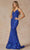 Juliet Dresses 2411 - Bandeau Back Sleeveless Prom Gown Evening Dresses XS / Black