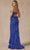 Juliet Dresses 2411 - Sequined Plunging Neckline Prom Gown Evening Dresses