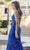 Juliet Dresses 2411 - Sequined Plunging Neckline Prom Gown Evening Dresses