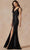 Juliet Dresses 293 - Feather Sleeveless Evening Dress Special Occasion Dress