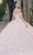 Juliet Dresses JT1460J - 3D Floral Embellished Off-The-Shoulder Gown Ball Gowns