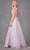 Juliet Dresses JT2439K - Glitter 3D Floral A-Line Prom Gown Prom Dresses