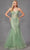 Juliet Dresses JT2441S - Sequin Embroidered Mermaid Prom Gown Evening Dresses XS / Sage Green