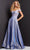 JVN by Jovani JVN06503SC - Cold Shoulder Glitter Prom Gown Prom Dresses