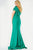 JVN by Jovani JVN22338 - Asymmetric Ruched Overlay Prom Gown Prom Dresses