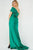 JVN by Jovani JVN22338 - Asymmetric Ruched Overlay Prom Gown Prom Dresses