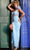 JVN by Jovani JVN39382 - One-Sleeve Embellished Prom Dress Evening Dresses