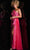 JVN by Jovani JVN39384 - Asymmetric Bow Accent Prom Gown Special Occasion Dress