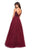 La Femme 27485SC - Plunging V-Neck Prom Dress Prom Dresses 6 / Navy